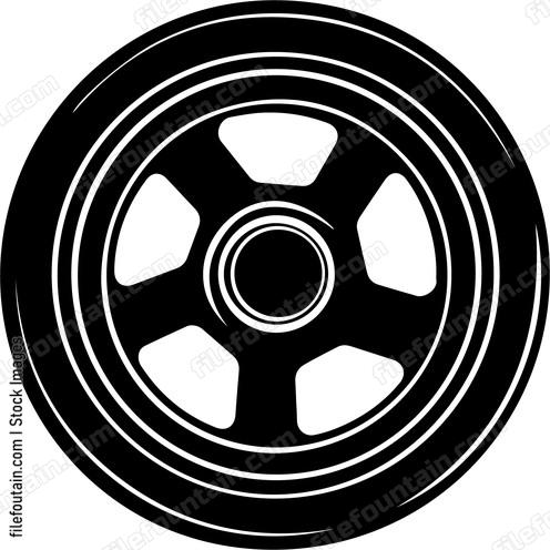 Rim of car wheel