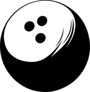 rolling bowling ball