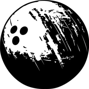 rolling bowling ball