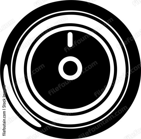 Round button