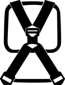 safety harness for climbing