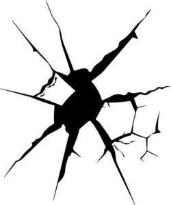 Shattered Broken Glass