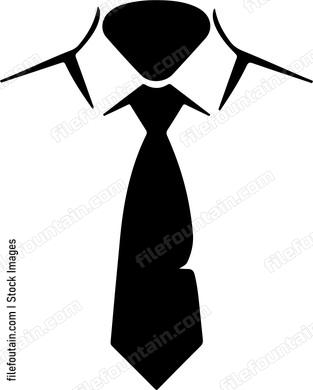 Shirt with tie