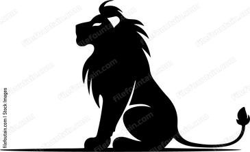Sitting Lion
