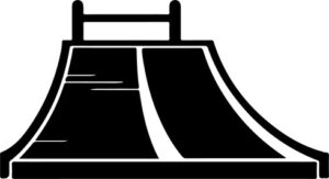 Skateboarding Ramp