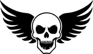 Skull With Wings