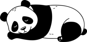 Sleeping Giant Panda