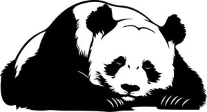 Sleeping Giant Panda