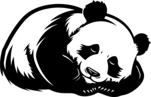 Sleeping Panda