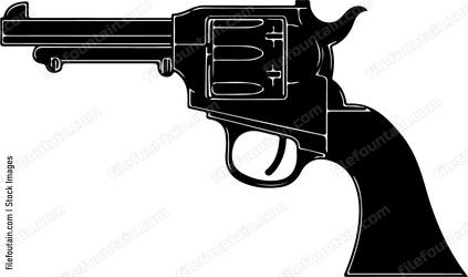 Small Revolver Gun