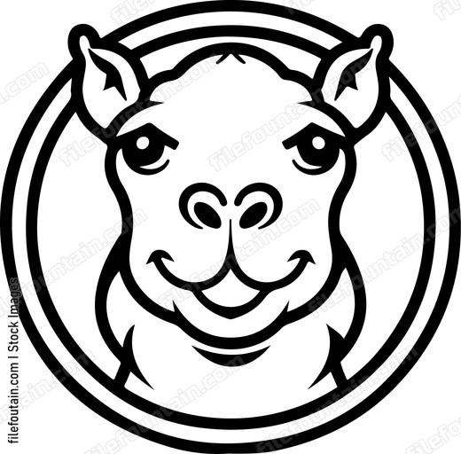 Smiling Camel Face