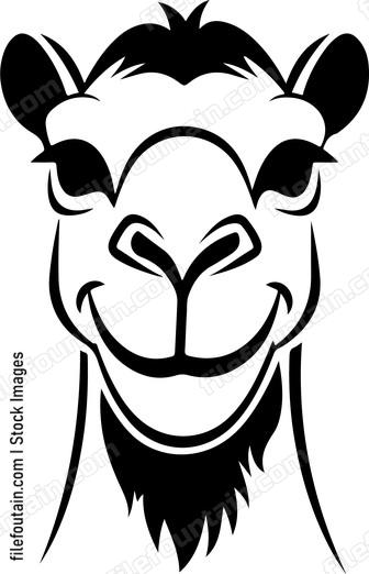 Smiling Camel Face