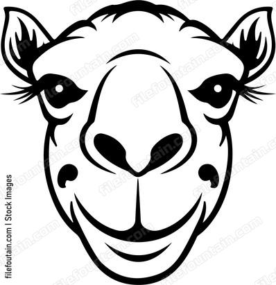 Smiling Camel Face