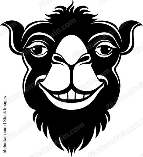 Smiling Camel Face