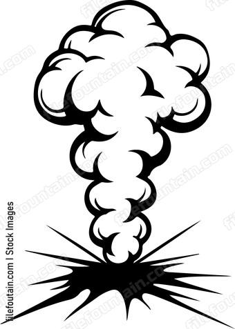 Smoke Vapor Air Explosion