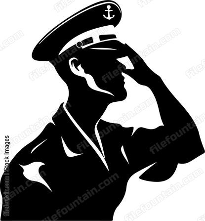 Soldier Saluting
