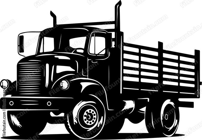 Stake Bed Truck