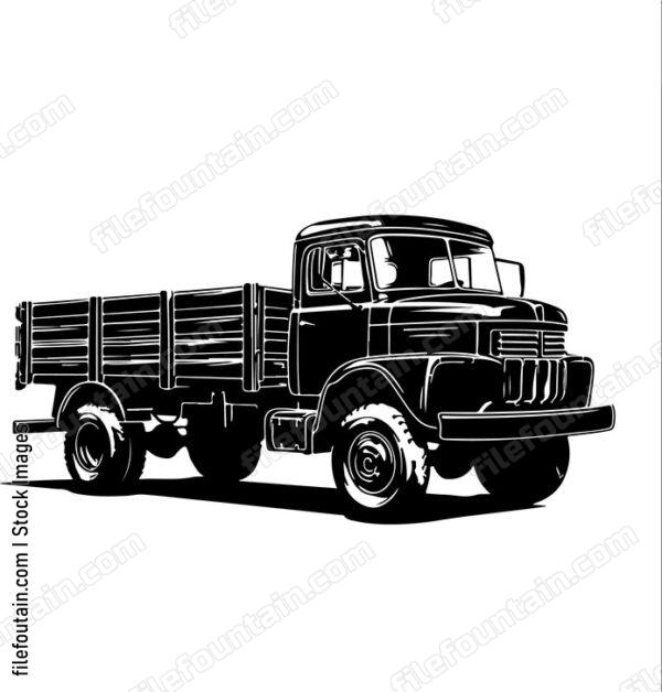 Stake Bed Truck