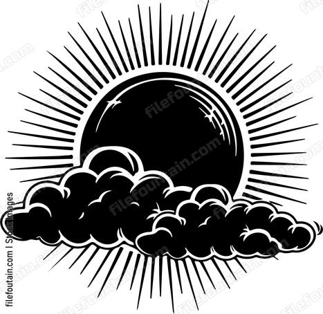 Sun And Cloud