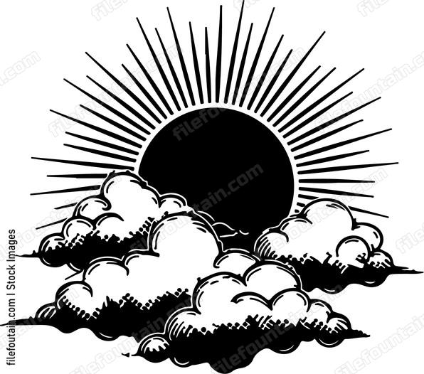 Sun And Clouds