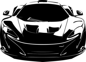 Supercar Front View