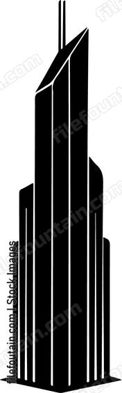 Tall building with many windows