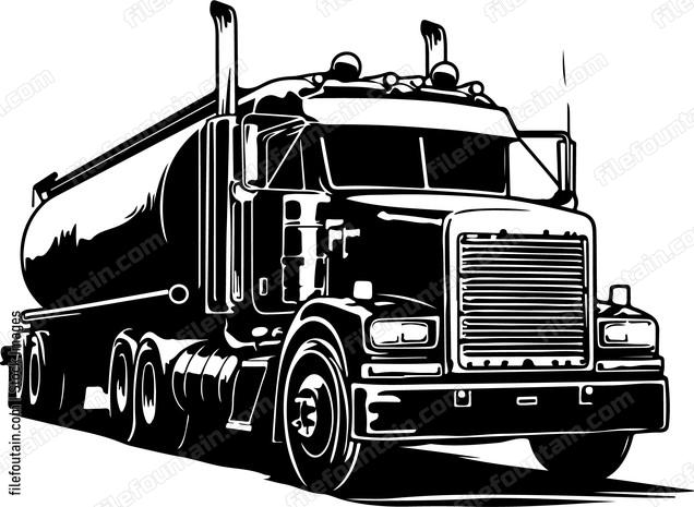 Tanker Oil Truck