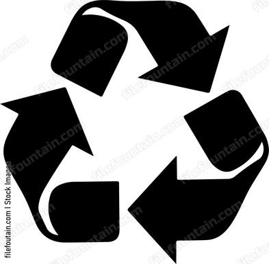 Three arrows forming triangle
