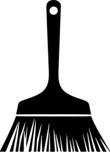 Tool for sweeping up dirt