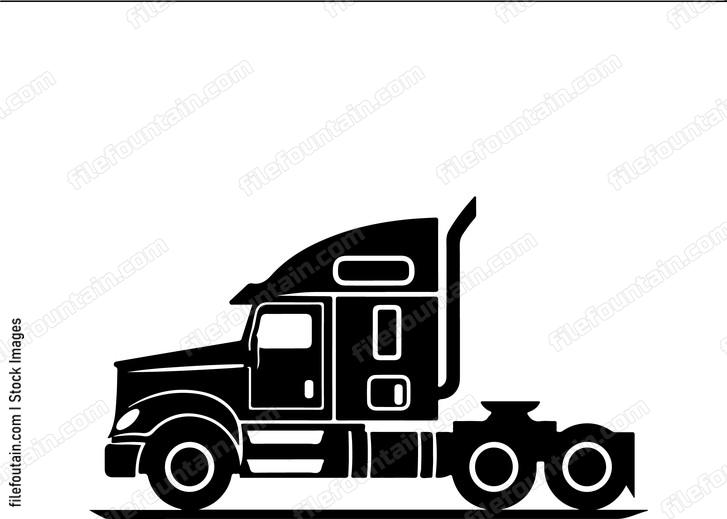 Tractor trailer truck