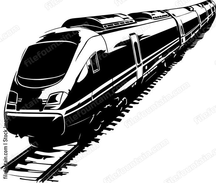 Train Aerial View