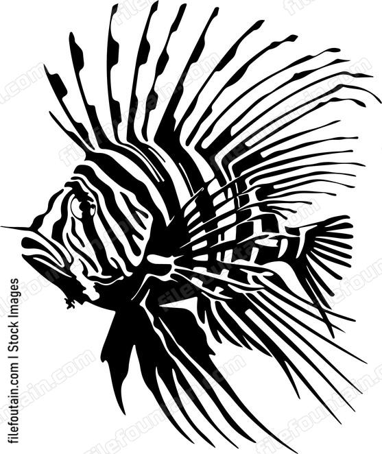Tropica Fish Red Lionfish