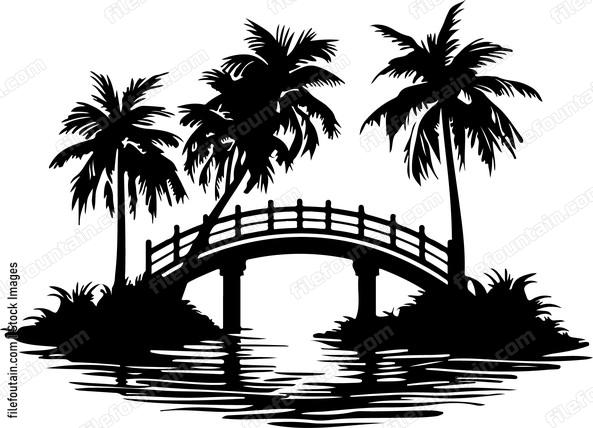 Tropical Island Bridge