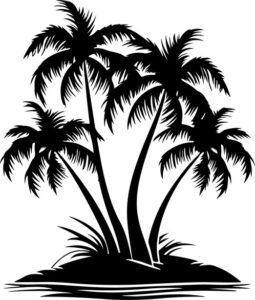 Tropical Palm Island
