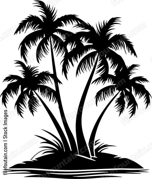 Tropical Palm Island
