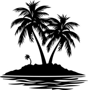 Tropical Palm Island