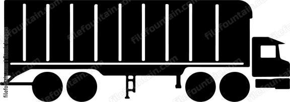 Truck with container