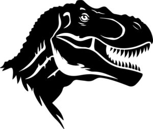 Tyrannosaurus rex head