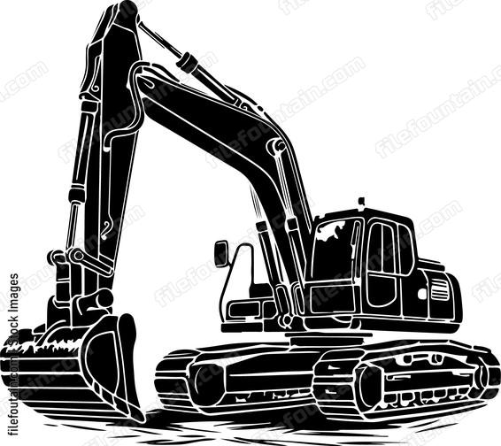 Vintage Excavator