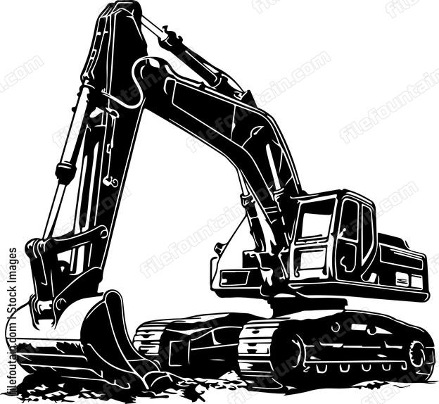 Vintage Excavator