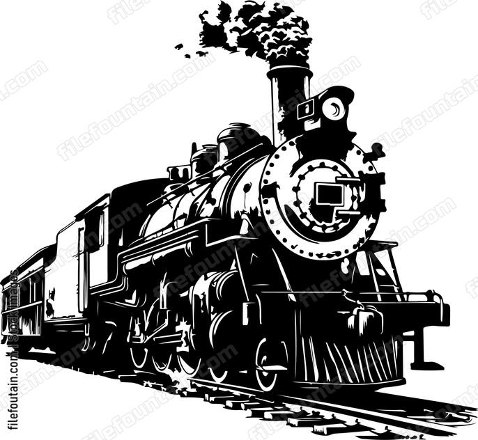 Vintage Steam Engine Train aede c bbcec