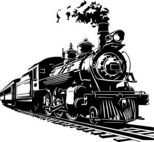 Vintage Steam Engine Train aede   c bbcec
