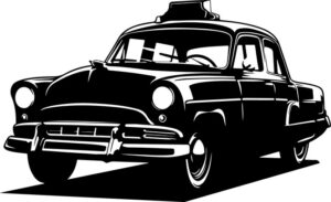 Vintage Taxi Cab