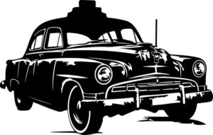 Vintage Taxi Cab