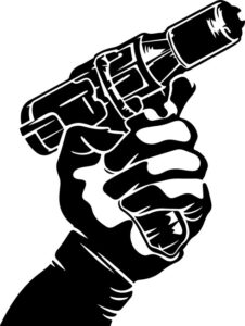 Welding Gun In Hand