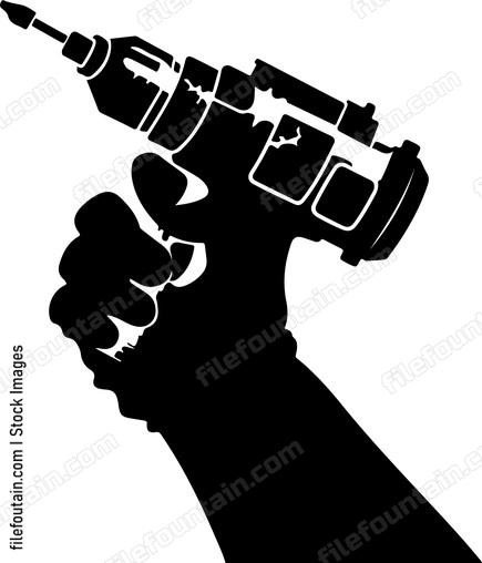 Welding Gun In Hand
