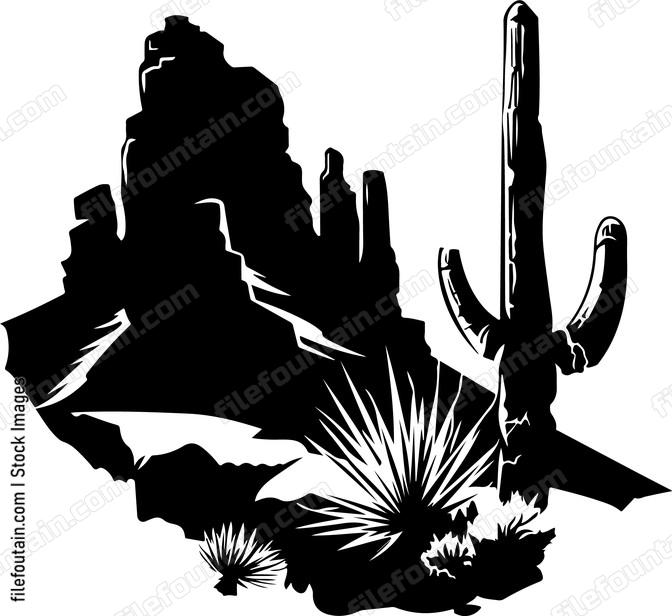 Western Desert Landscape