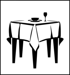 White Table Cloth