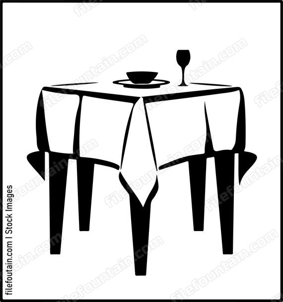 White Table Cloth