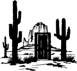 Wild West Door